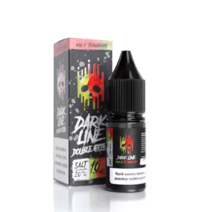 Liquid Dark Line Double Salt 10ml Kiwi Strawberry 20mg