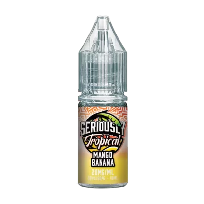 Mango Banana Nic Salt by Seriously Tropical - 10ml - Vape Product, 10mg (Discontinued)