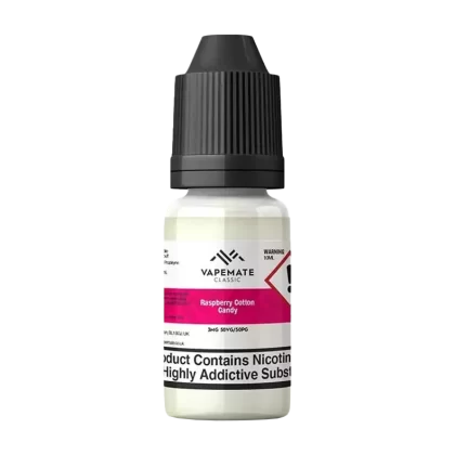 Vapemate Classic Raspberry Cotton Candy 10ml - Ecigwizard