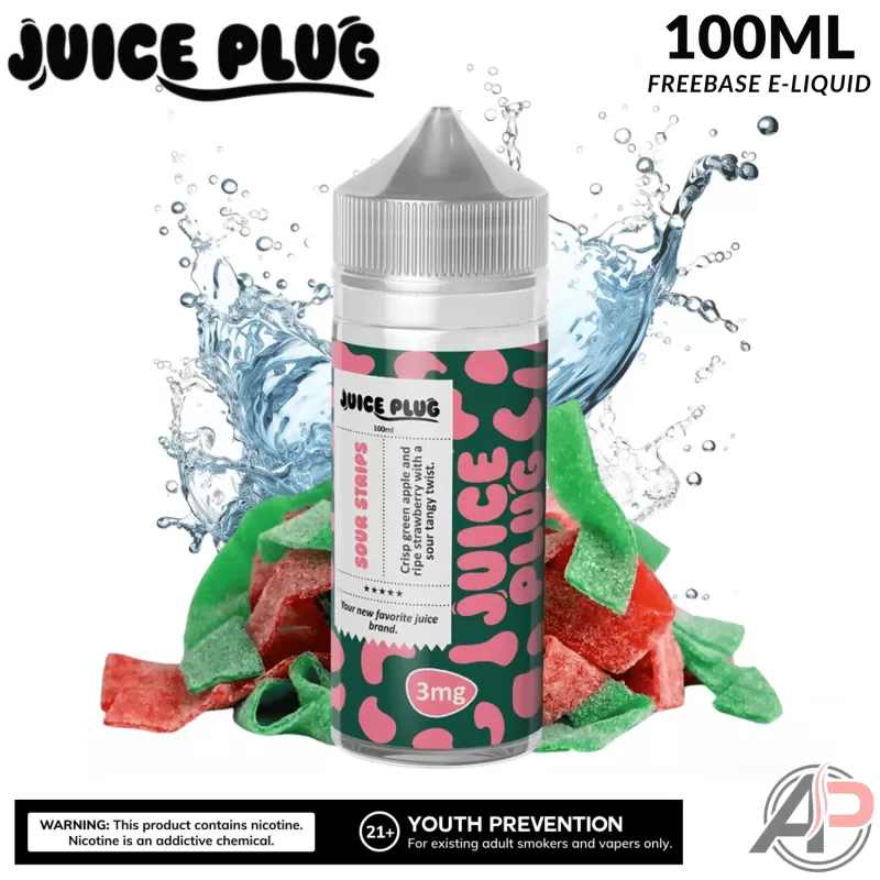 Juice Plug Sour Strips E-Liquid 100mL