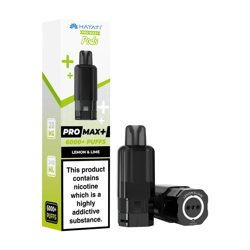 Lemon & Lime Hayati Pro Max+ Refill Pack - Vapeshop Co