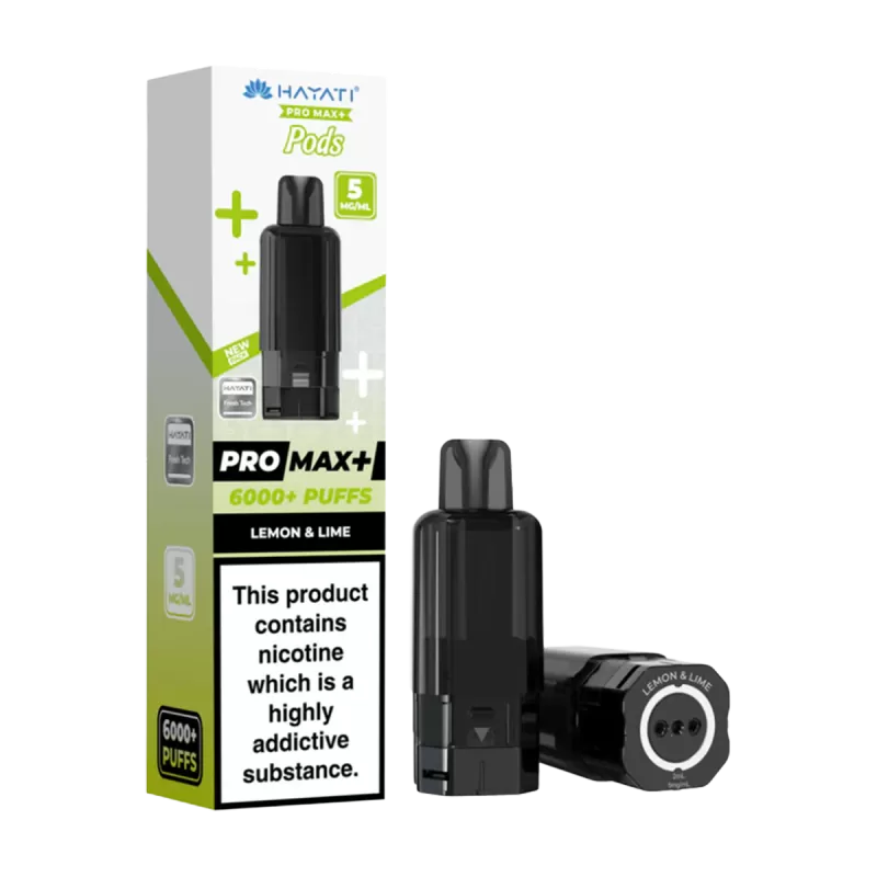 Lemon & Lime Hayati Pro Max+ Refill Pack - Vapeshop Co - Image 3