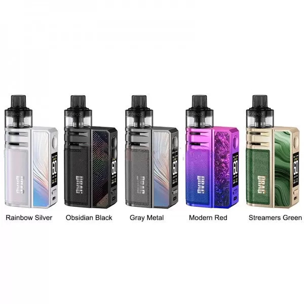 VOOPOO Drag E60 Kit (Forest Era Edition) - Gray Metal