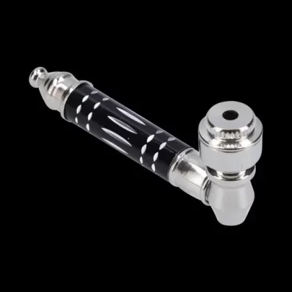 Metal Hand Pipe with Colored Body