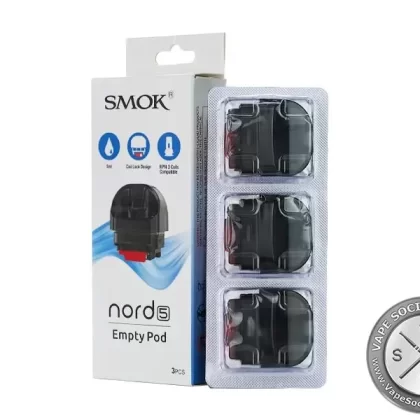 SMOK NORD 5 Replacement Pod - Vapesocietysupplies