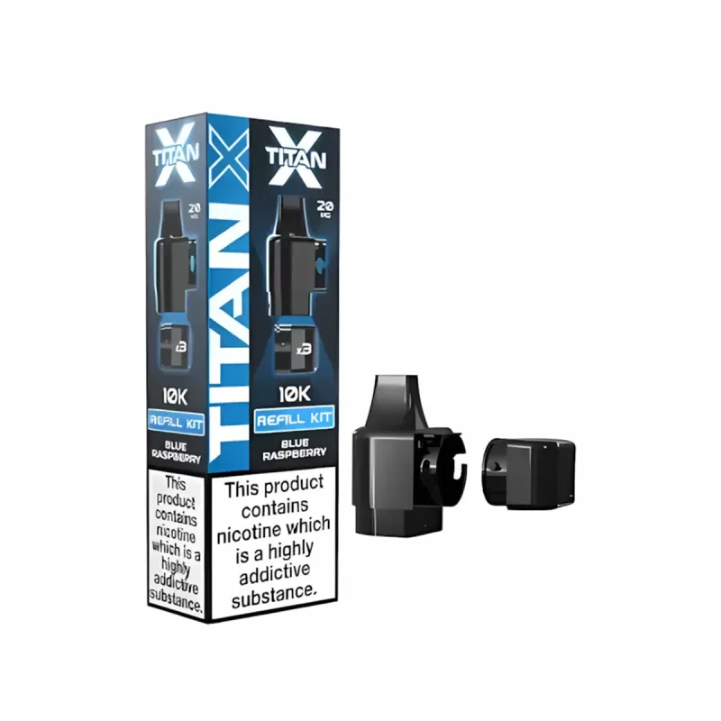 Titan X Prefilled Pods - Blue Raspberry