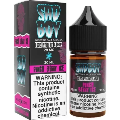 Punch Berry Ice Salt by Sadboy Salts 30ml - Strength#28MG>48MG