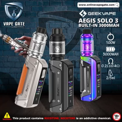 Geekvape Aegis Solo 3 100W Kit (Built-In Battery)