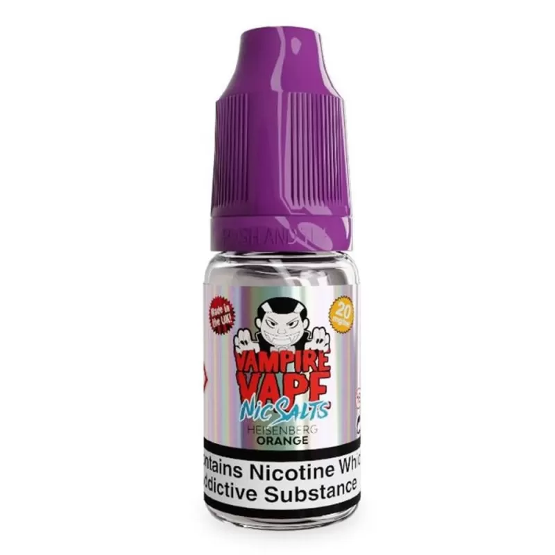 Heisenberg Orange Nic Salt E-Liquid by Vampire Vape (10ml) - 10mg