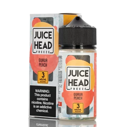 Juice Head Guava Peach Chilled Vape e-Liquid 100mL - Beyondvape