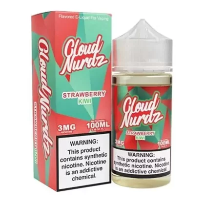 Strawberry Kiwi E-Liquid by Cloud Nurdz - Size#100ml~Nicotine#3MG>6MG