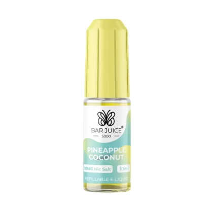 Bar Juice 5000 Salt Nicotine Pineapple Coconut 5mg / 10mg / 20mg - Vapourdays Co