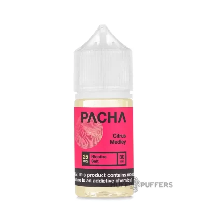 PACHA Salt – Citrus Medley 30mL - Nicotine Strength#25mg>50mg
