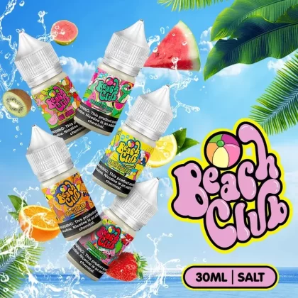 Beach Club Vape Juice – Nic Salt 30ml - Flavor#Kiwi Guava30mg>Kiwi Guava50mg>Strawberry Nectar30mg>Strawberry Nectar50mg>Lemon Squeeze30mg>Lemon Squeeze50mg>Watermelon Wave30mg>Watermelon Wa