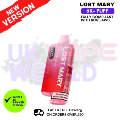 Watermelon Lost Mary 6K Puff Pod Kit – Only £8.99