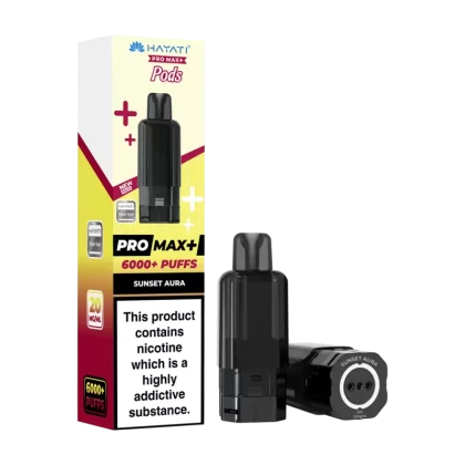 Sunset Aura Hayati Pro Max+ Refill Pack - Ecigwizard