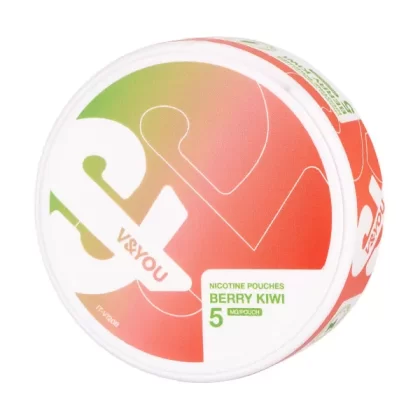 Berry Kiwi Nicotine Pouches by V&You NXT Edition - 5mg