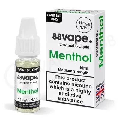 Menthol E-Liquid by 88Vape - Ecigpremium