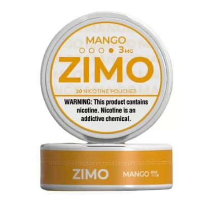 ZIMO Mango Nicotine Pouches - Nicotine Avail#8mg>6mg>3mg (F9082D)