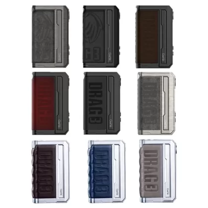 VOOPOO DRAG 3 TC Box MOD 177W - Silver Coffee Brown
