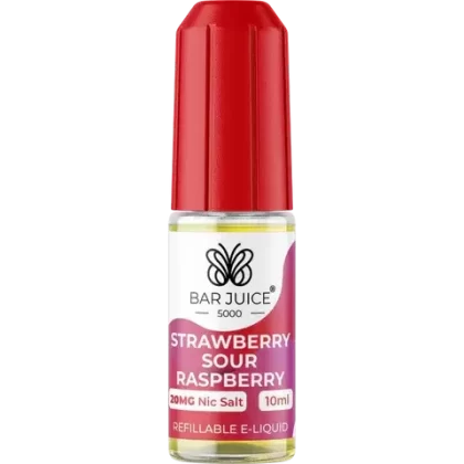 Bar Juice 5000 Strawberry Sour Raspberry Nic Salt Vape Juice