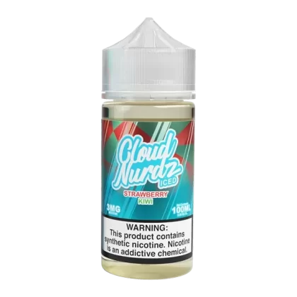 Strawberry Kiwi Cloud Nurdz Iced eJuice - Customer Group#Consumer~Nicotine#3mg>6mg~Size#Single