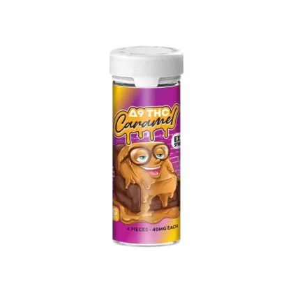 Heavy Heads – Live Resin Delta 9 Caramels (Organic) – 40mg Each – *Not for Sale in MN*