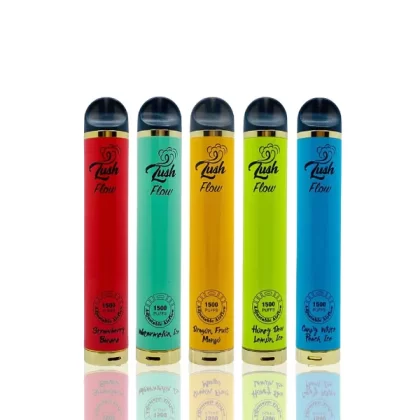 Lush Flow 1500 Puff Disposable Vape - 6mL - White Grape Ice