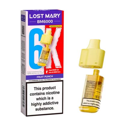 Fruit Punch Lost Mary BM6000 Refill Pack - Ecigwizard