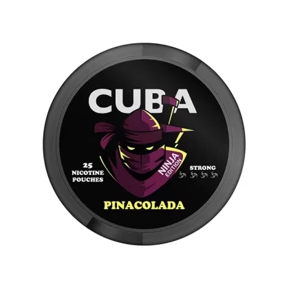 CUBA Ninja Pina Colada Nicotine Pouches - Strength#30mg