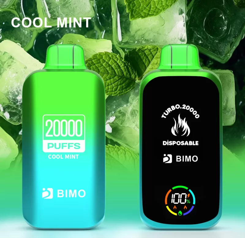 BIMO Turbo 20000 Puffs – Cool Mint - Ozvapeone