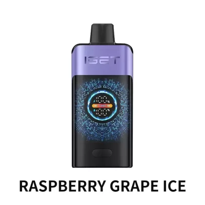 IGET ONE 12000 Puffs – Raspberry Grape Ice - Ozvapeone