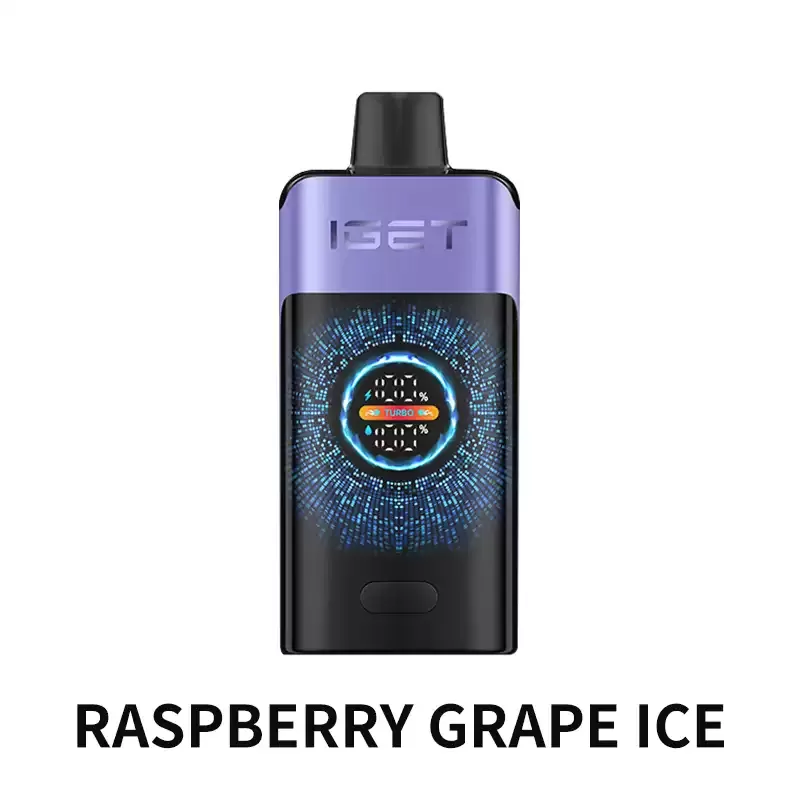 IGET ONE 12000 Puffs – Raspberry Grape Ice - Ozvapeone
