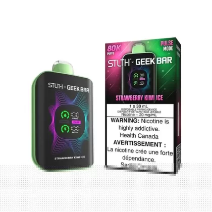 STLTH X GEEK BAR DISPOSABLE – STRAWBERRY KIWI ICE