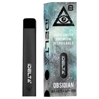 iDELTA8 Obsidian Blend Disposable | Delta 8 | THCP | Delta10 | CBN - Obs-615021; Blackberry Kush, Blue Dream; Silver - 30mg THC-P, Gold - 70mg THC-P