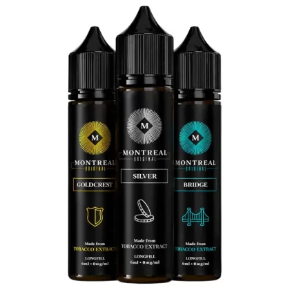 Montreal Original 6ml 0mg Longfill (60ml Bottle) - Bridge