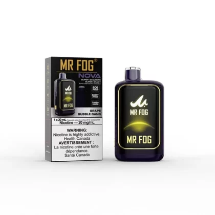 Mr Fog Nova Grape Bubble Gang 36K Disposable Vape