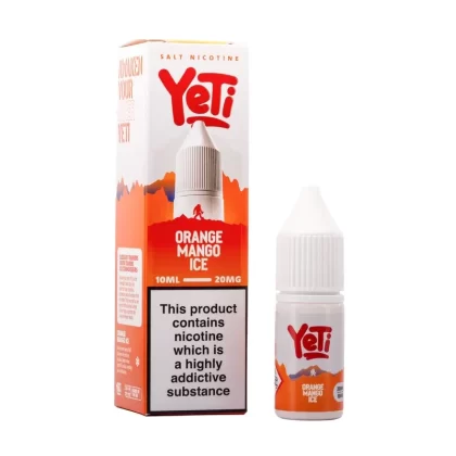 Orange Mango Ice Nic Salt E-Liquid by Yeti