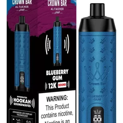 Al Fakher 12000 Puffs – Shisha Hookah Vape – Blueberry C - Please Select One#Ontario