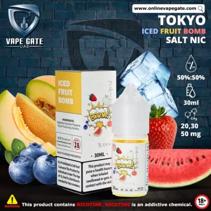Tokyo Iced Fruit Bomb Saltnic 30ml