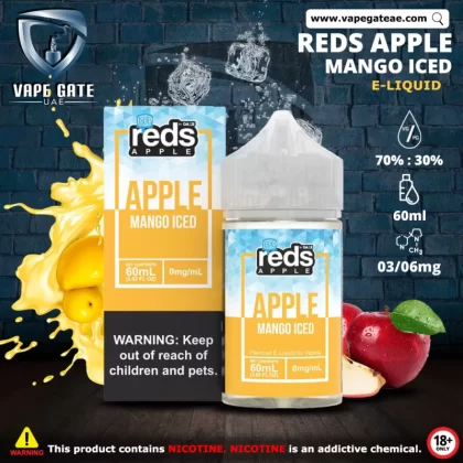 7 DAZE - RED'S APPLE - MANGO ICED - 3 mg - 100ml