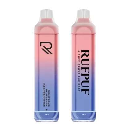 RUFPUF RIGHTEOUS BLUEBERRY RASPBERRY ICE DISPOSABLE VAPE 7500 PUFFS (50 mg)