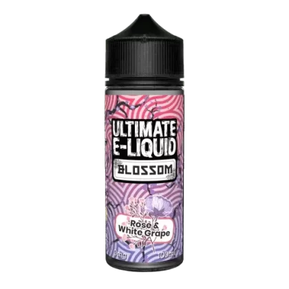 ROSE & WHITE GRAPE E LIQUID BY ULTIMATE E-LIQUID – BLOSSOM 100ML 70VG