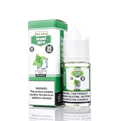 Pod Juice Smooth Salt Jewel Mint 30ml - Vape Store