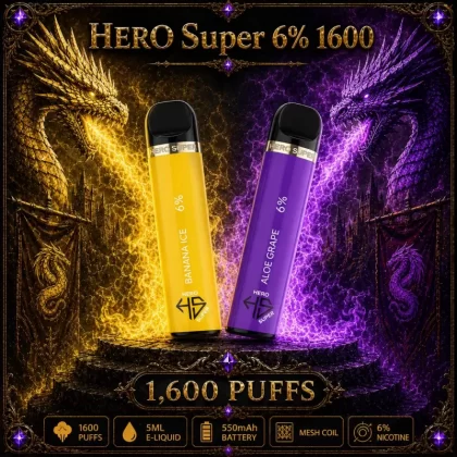 HERO Super 6% 1600 - Vapeciga