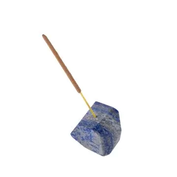 Faceted Incense Holder – Lapis Lazuli - Ejuicewarehouse
