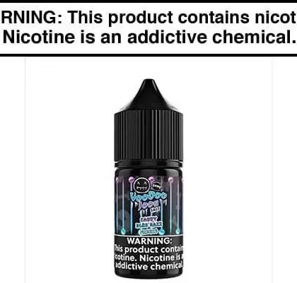 CANDY BLUE RAZZ FREEZE BY VOODOO JUICE SALTS 30ML - Vapejuice