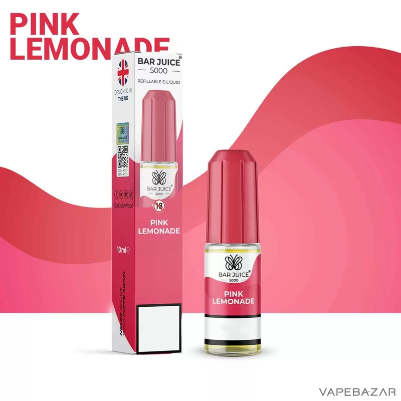 Bar Juice 5000 Nic Salt – Pink Lemonade - 10mg/ml, 20mg/ml; Propylenglykol, Glycerin - Image 2