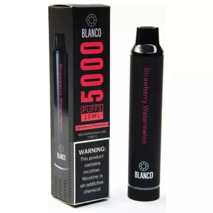 Blanco Rechargeable Disposable 5000 Puffs – Strawberry Watermelon