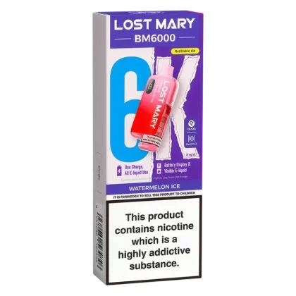 Lost Mary BM6000 Watermelon Ice Prefilled Pod Kit - Ecigpremium